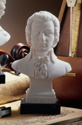 The Great Composer Mozart Bust