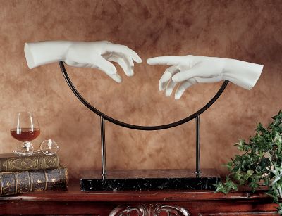The Creation of Man Sculpture