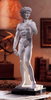 David Marble Sculpture - Large