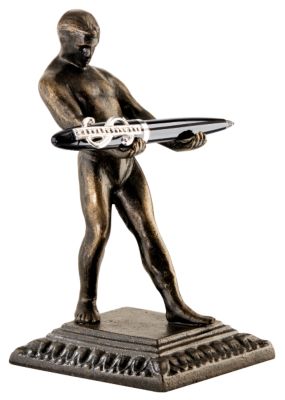 Art Deco Strongman Authentic Foundry Iron Casting