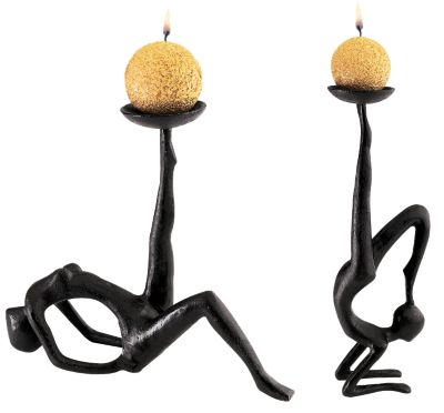 Les Acrobates Sculptural Candleholders