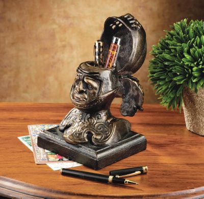 Elmo, the Scowling Italian Knight Authentic Foundry Iron Casting