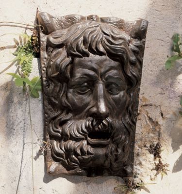 The Rotherfield Pub Greenman Cast Iron Wall Frieze
