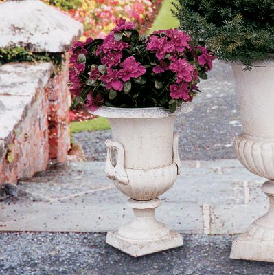 Château Elaine Authentic Iron Urn - Medium