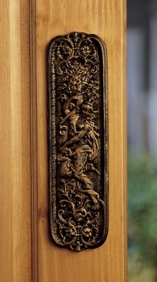 Maiden Iron Door Plate