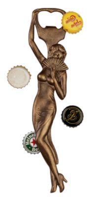 The Fan Girl Solid Iron Beverage Opener
