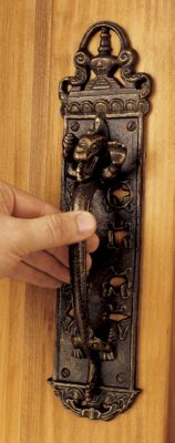The Durley House Dragon Door Handle