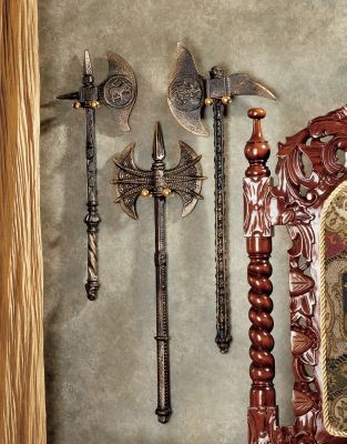 Violet-le-Duc Battle Axe Collectible Trio