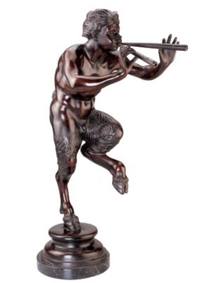 Pan, Greek God of the Forest Sculpture (Large)