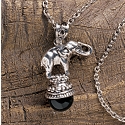Balancing Elephant Pendant
