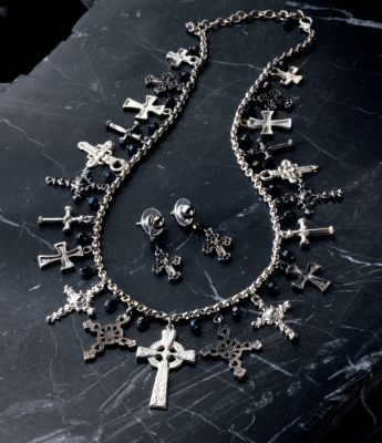 Crosses of History Necklace