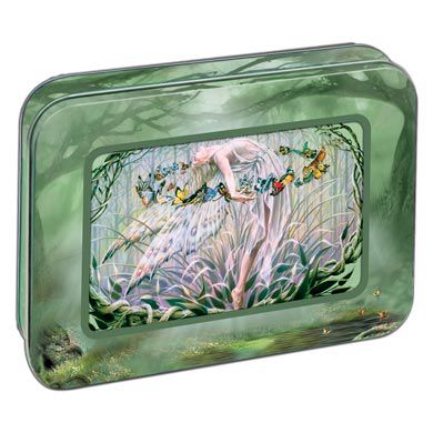Mystical Fairies Greeting Cards with Collectible Tin Box