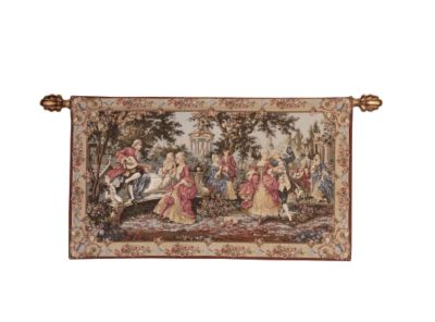 Louis XV Jardin Pastoral Tapestry