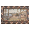 Lake Como Garden Panoramic Tapestry