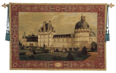 French Castle Valencay Tapestry