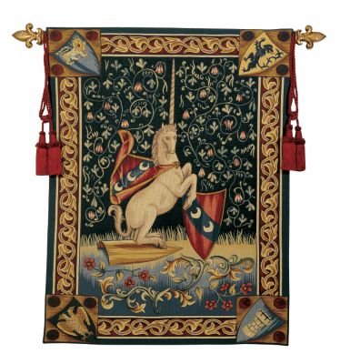 Heraldic Mystical Unicorn Tapestries - Large