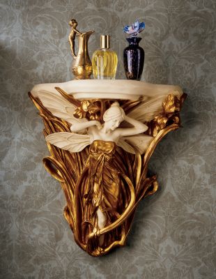 Dragonfly-Fairy Sculptural Wall Shelf
