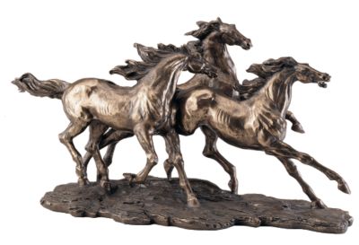 Wild Horses of Camargue Statue