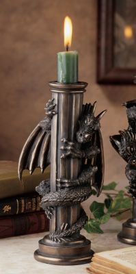 Young Shadow Dragons Candlestick