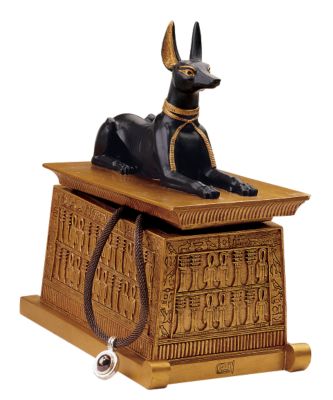 Anubis on the Mastaba Pedestal Box