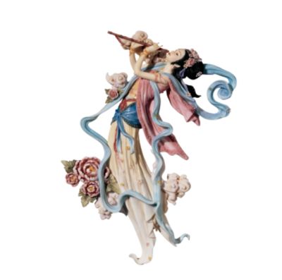 Chinese Goddess Chang O Wall Sculpture