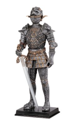 The Duke of Urbino Suit of Armor Sculpture -Knight with Sword-