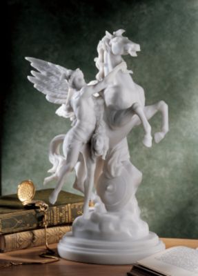 Perseus and Pegasus Statue