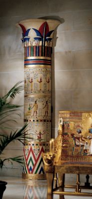 The Giant Egyptian Columns of Luxor