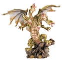 Lysander, the Five-Headed Dragon Sculpture