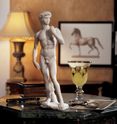David Sculpture - Bonded Marble Version