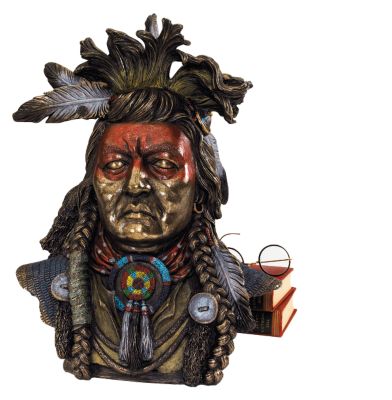 Kalispel Chief Sculpture