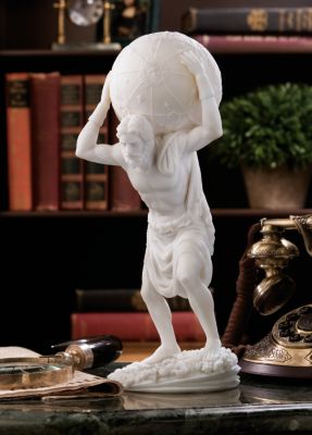 The Burden of Atlas Sculpture