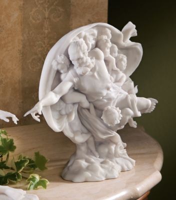 The Creation of Adam: God Marble Sculpture