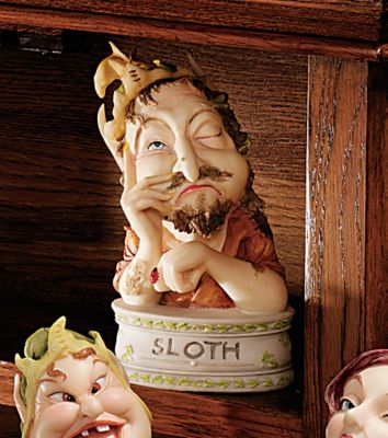 The Seven Sins: Sloth Sculpture