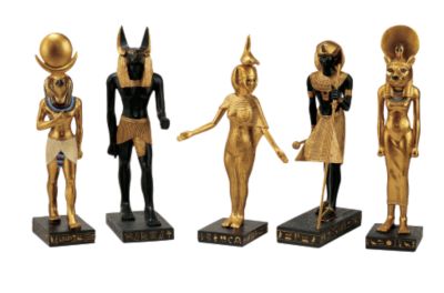 Gods of the Egyptian Realm Statues