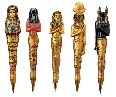 Artifacts of Ancient Egypt Pen Collection (Set of 5)