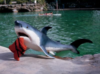 Revenge of the Great White Shark Sculpture