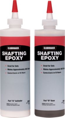 CLUBMAKER Shafting Epoxy-1/2 Pint Black FE