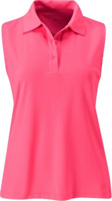 MAGGIE LANE Women's Sleeveless Pique Polo