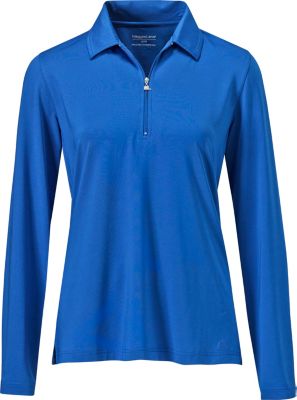 Maggie Lane Women's Long Sleeve 1/4 Zip Polo