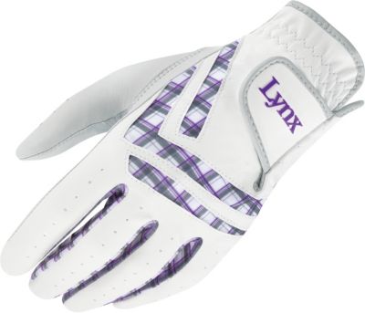 LYNX Women's Crystal Cat Combo Plaid Glove