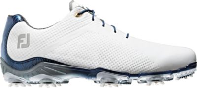 FOOTJOY Men's Closeout D.N.A. Golf Shoes - White/Navy (FJ# 53437)