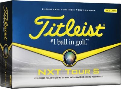 TITLEIST Prior Generation NXT Tour S Yellow Golf Balls