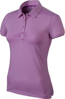 Nike Women's Mini Stripe Short Sleeve Polo