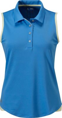 adidas Women's Essentials 3-stripes Sleeveless Polo