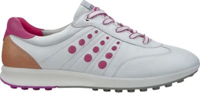ECCO Women's Street EVO One Sport Golf Shoes - White/Candy
