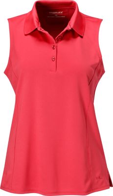 MAGGIE LANE Women's Essentials Sleeveless Polo
