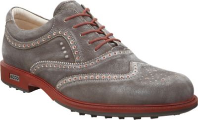 orange wingtip shoes