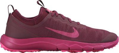 NIKE Women's FI Bermuda Golf Shoes - Deep Garnet/Pink Pow