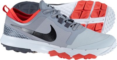 Nike Men's FI Impact 2 Golf Shoes - Wolf Grey/Black